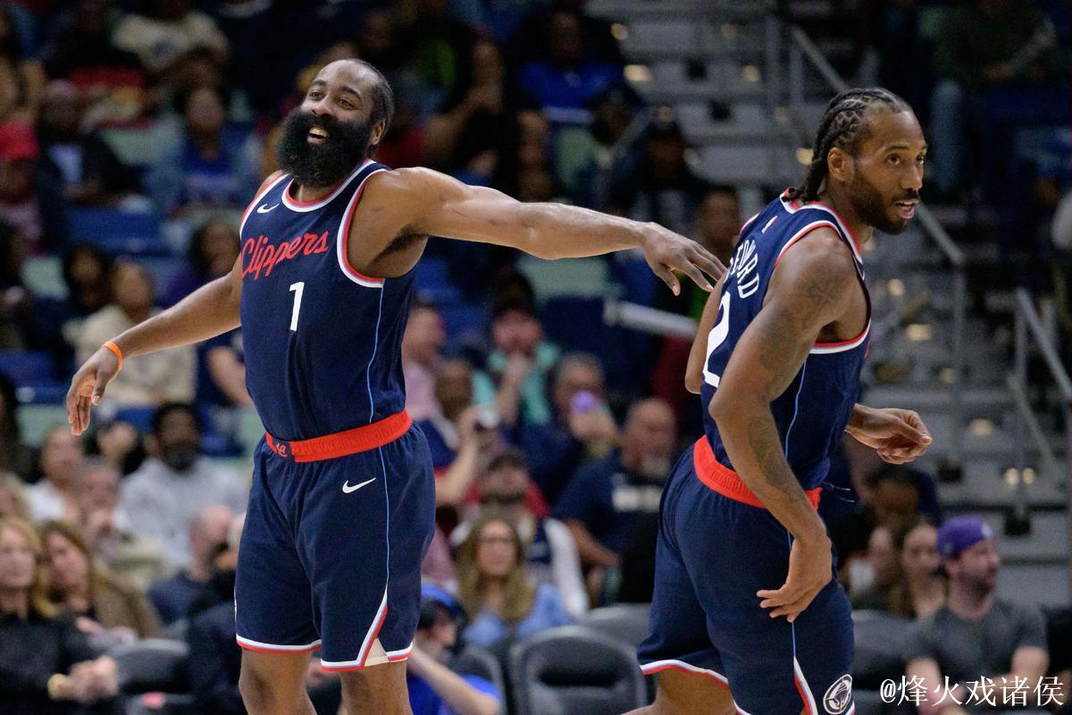 哈登砍下27分快船助鹈鹕十连败 黄蜂不敌公牛八连败